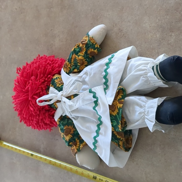 Handmade Raggedy Ann Doll - Picture 4 of 6